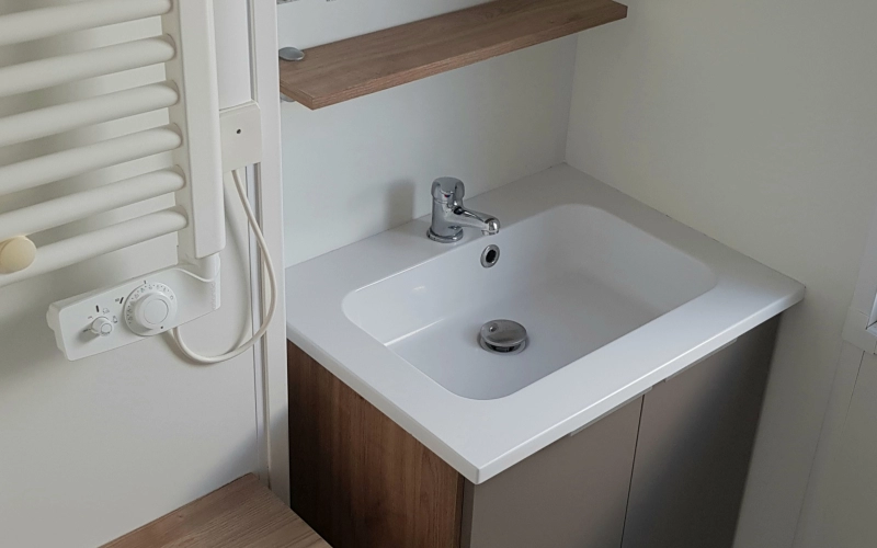 S.D.B mobil-home en Normandie