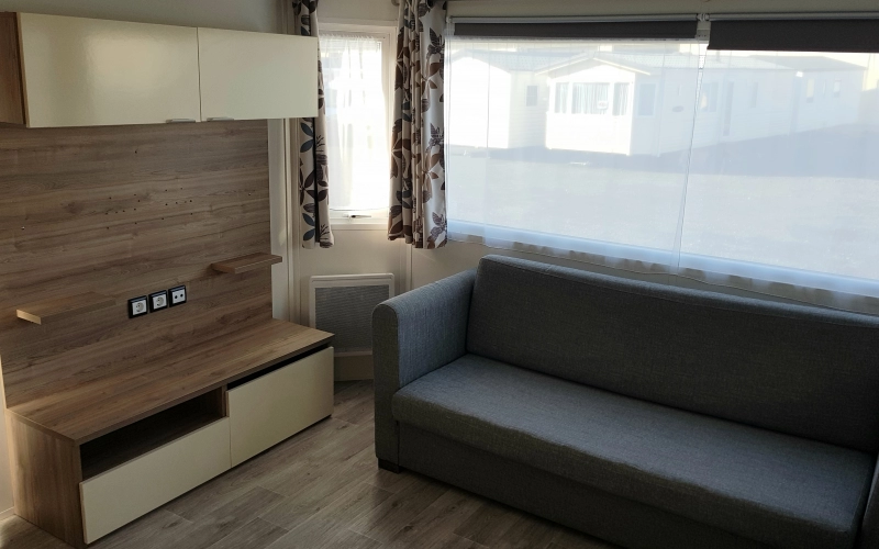 Salon mobil-home en Normandie