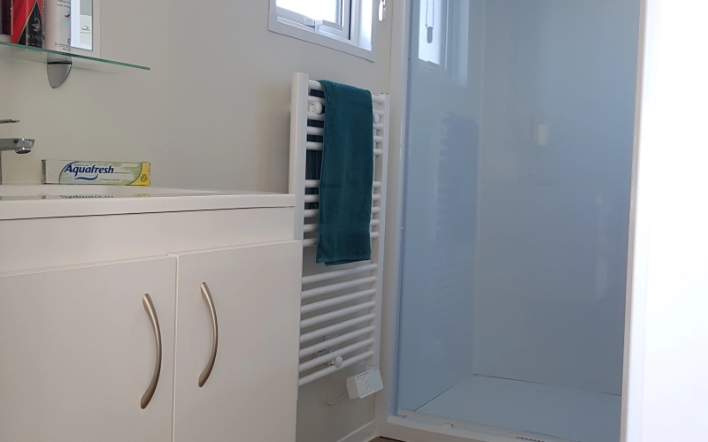 S.D.B mobil-home en Normandie