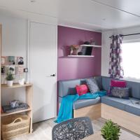 LODGE LO 100 - salon - Vente mobil-homes neuf et occasion en Normandie LODGE LO 100 - salon - Vente mobil-homes neuf et occasion en Normandie