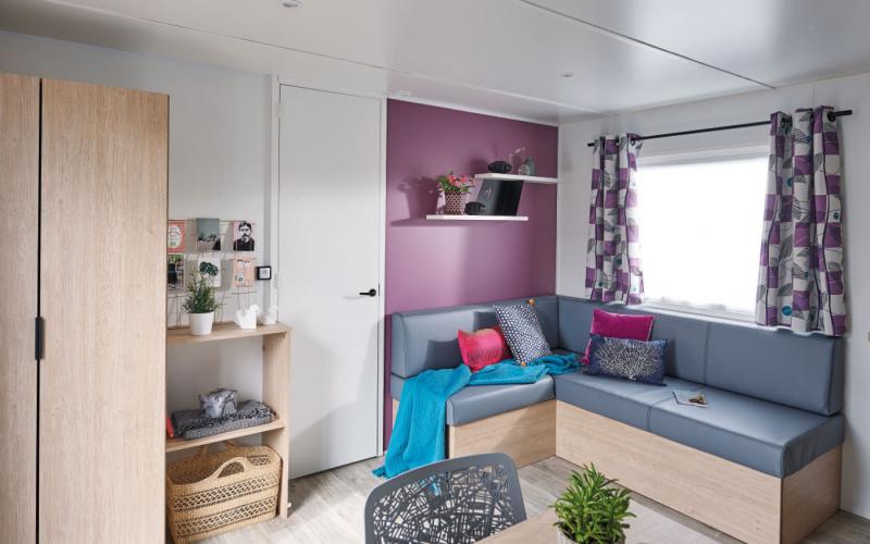 LODGE LO 100 - salon mobil-home en Normandie