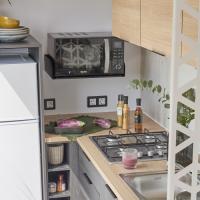 VACANCES GRAND LARGE 3 - cuisine - Vente mobil-homes neuf et occasion en Normandie