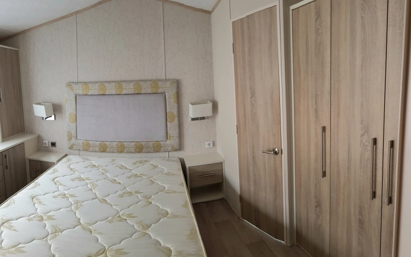 Chambre 1 mobil-home en Normandie