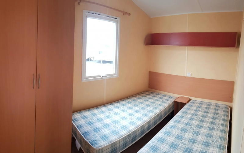 Chambre 2 mobil-home en Normandie