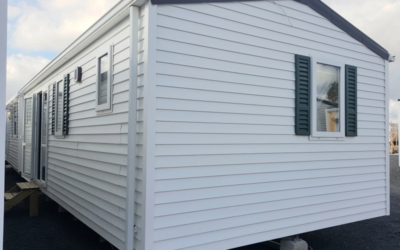 Photo extérieur mobil-home en Normandie