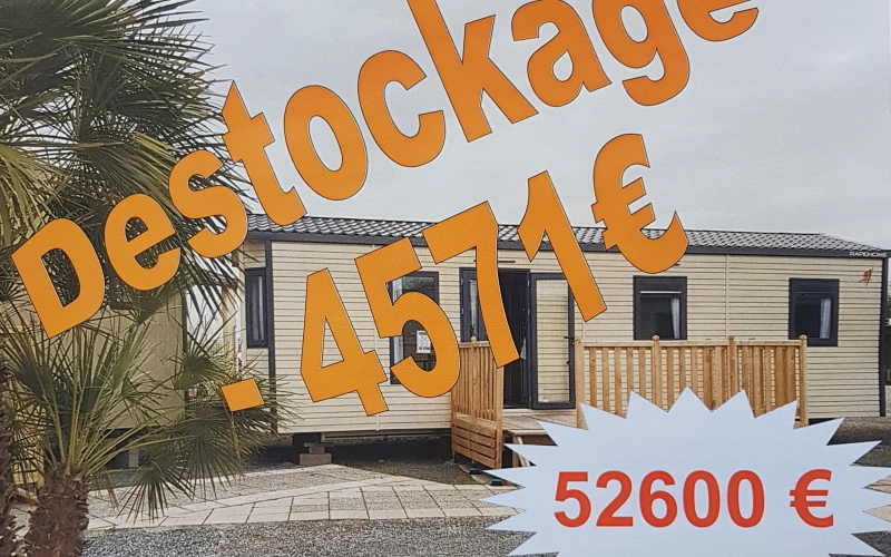 Photo extérieur mobil-home en Normandie