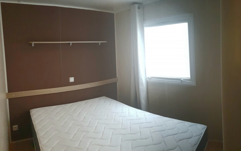 Chambre 1 mobil-home en Normandie