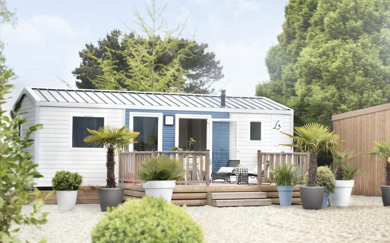 VACANCES SAVANAH - exterieur mobil-home en Normandie