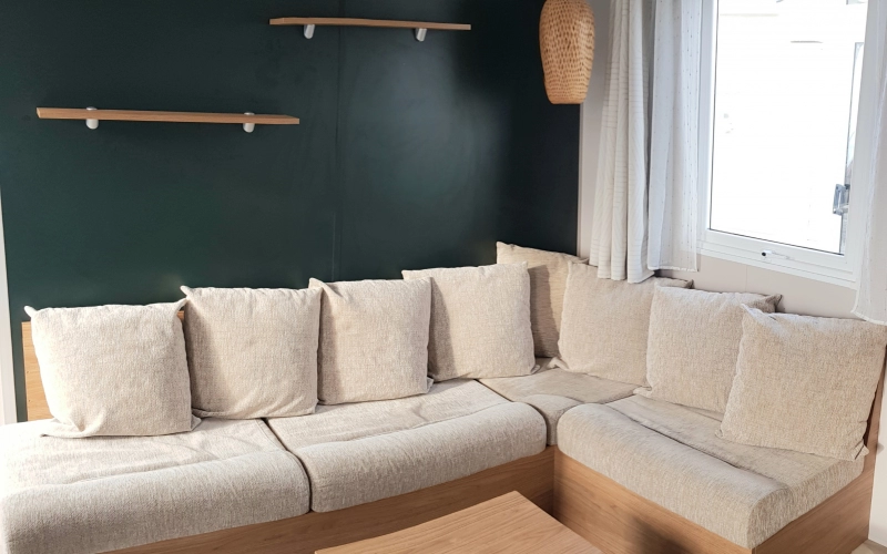 Salon mobil-home en Normandie