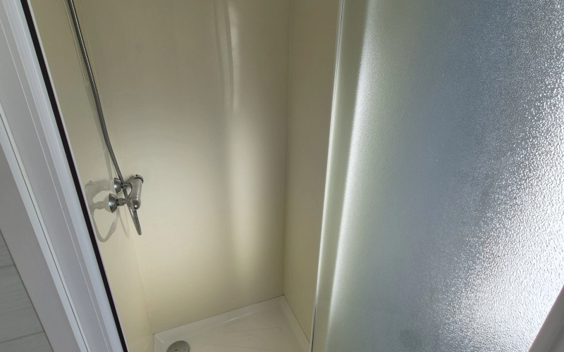 douche mobil-home en Normandie