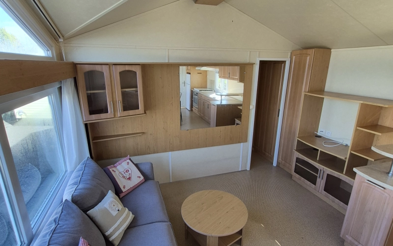 Salon mobil-home en Normandie