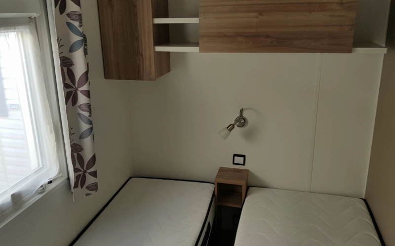 Chambre 2 mobil-home en Normandie