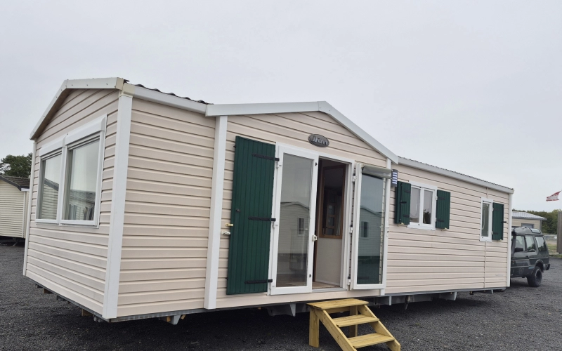 Photo extérieur mobil-home en Normandie
