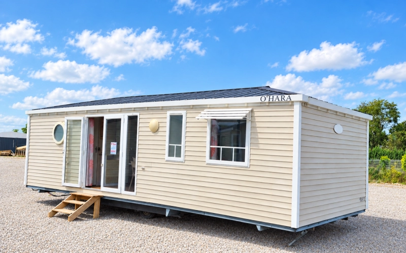 Photo extérieur mobil-home en Normandie
