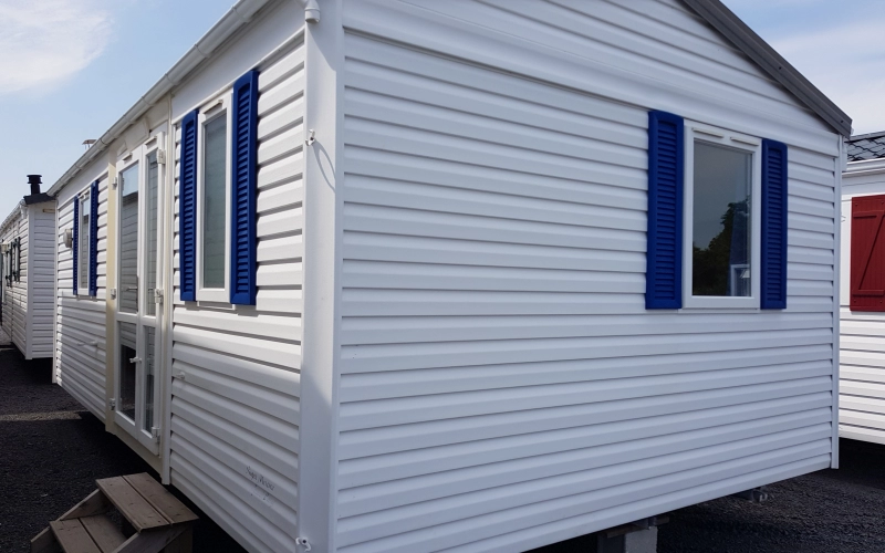 Photo extérieur mobil-home en Normandie
