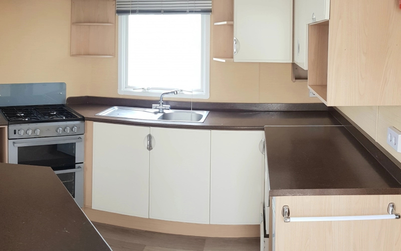 cuisine mobil-home en Normandie