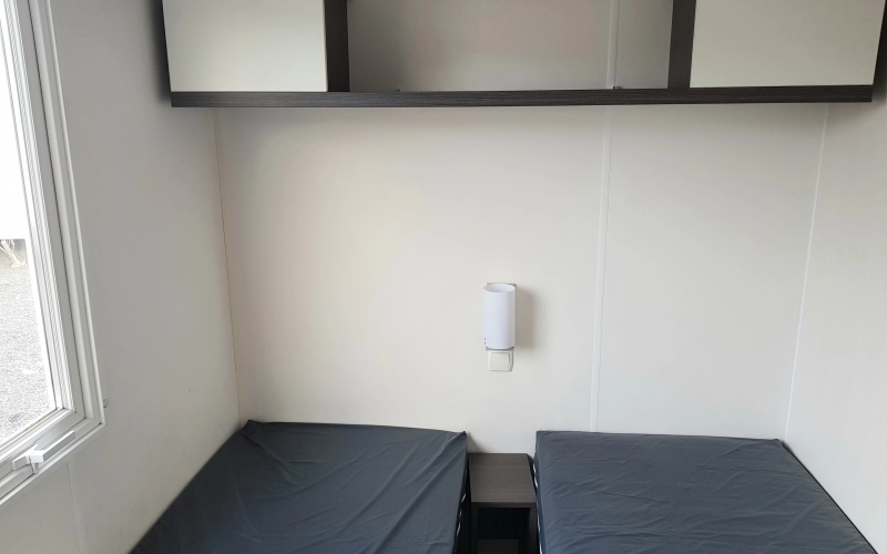Chambre 3 mobil-home en Normandie