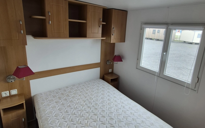 Chambre 1 mobil-home en Normandie