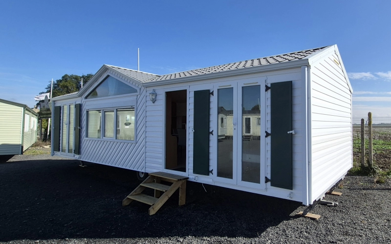 Photo extérieur mobil-home en Normandie