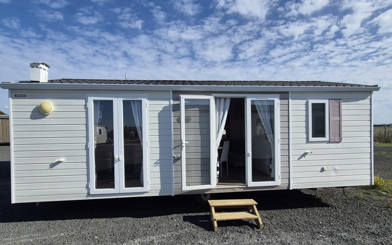 Photo extérieur mobil-home en Normandie