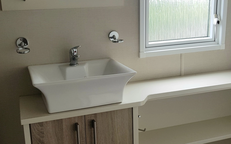 S.D.B mobil-home en Normandie