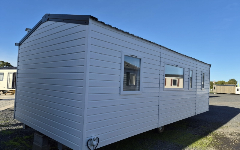 Photo extérieur mobil-home en Normandie