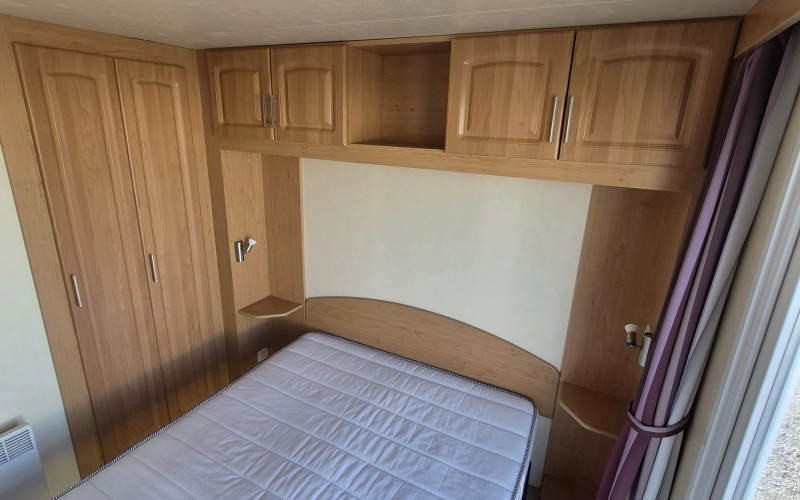 Chambre 1 mobil-home en Normandie