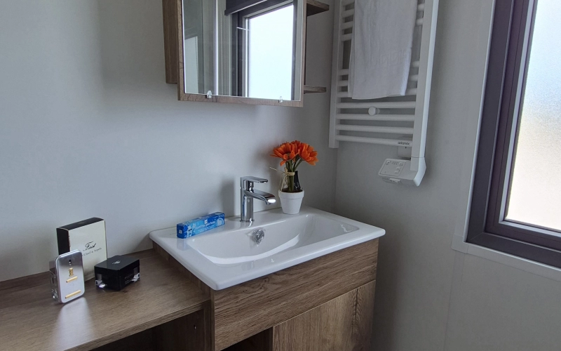 S.D.B mobil-home en Normandie