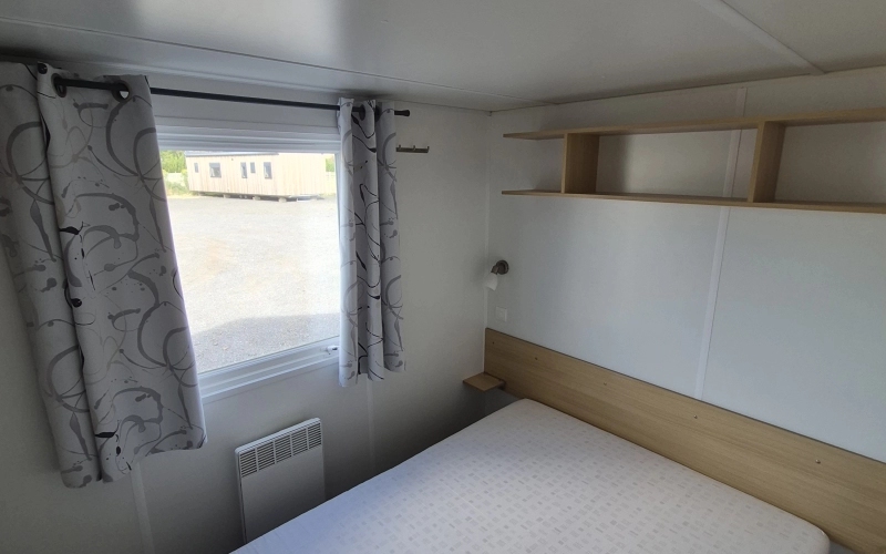 Chambre 1 mobil-home en Normandie