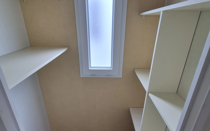 espace rangement mobil-home en Normandie