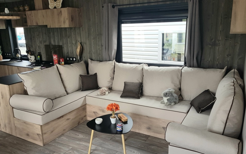 Salon mobil-home en Normandie