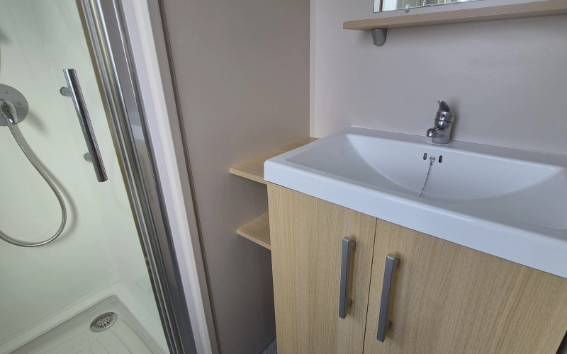 S.D.B mobil-home en Normandie