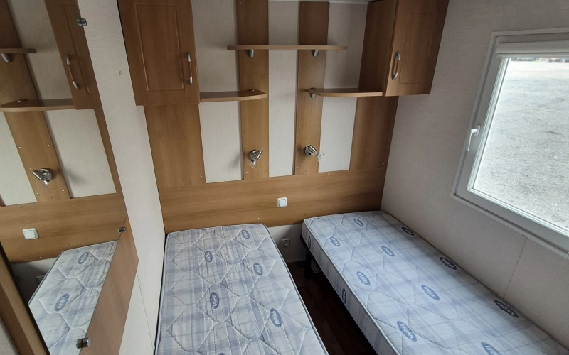 Chambre 2 mobil-home en Normandie