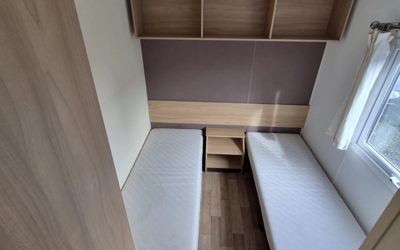 Chambre 2 mobil-home en Normandie
