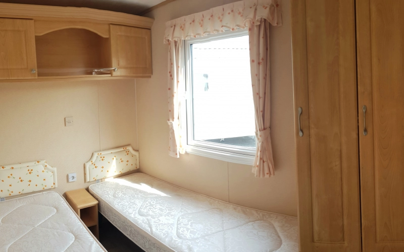 Chambre 2 mobil-home en Normandie