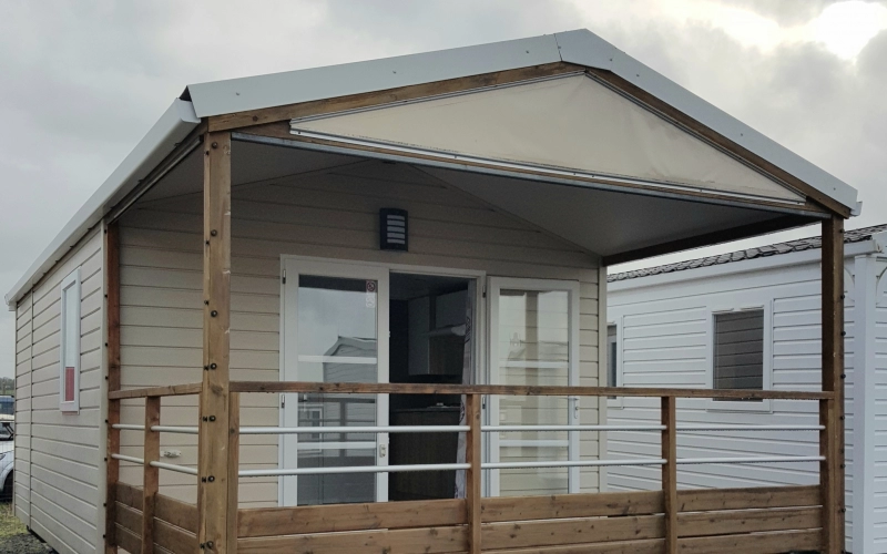Photo extérieur mobil-home en Normandie