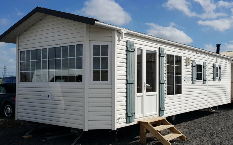 Photo extérieur mobil-home en Normandie
