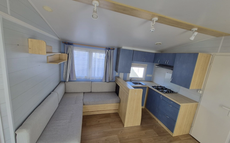 Salon mobil-home en Normandie