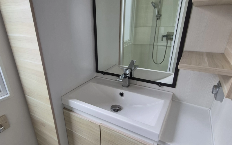 S.D.B mobil-home en Normandie