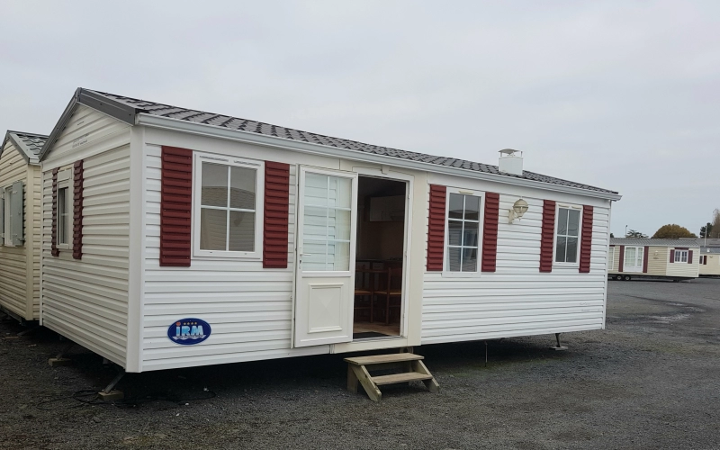 photo ext mobil-home en Normandie