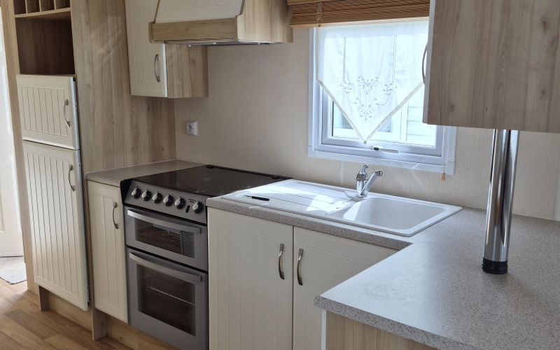 cuisine mobil-home en Normandie