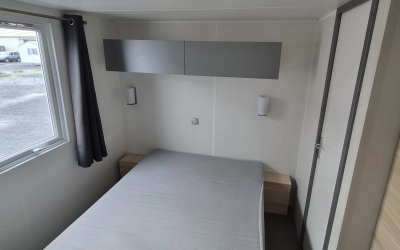 Chambre 1 mobil-home en Normandie