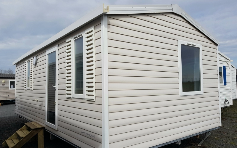 Photo extérieur mobil-home en Normandie
