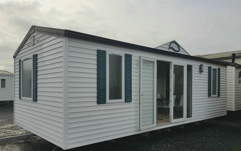 photo ext mobil-home en Normandie