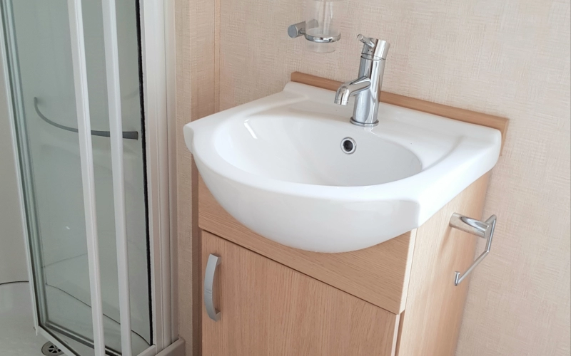 S.D.B mobil-home en Normandie