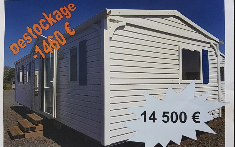 Photo extérieur mobil-home en Normandie