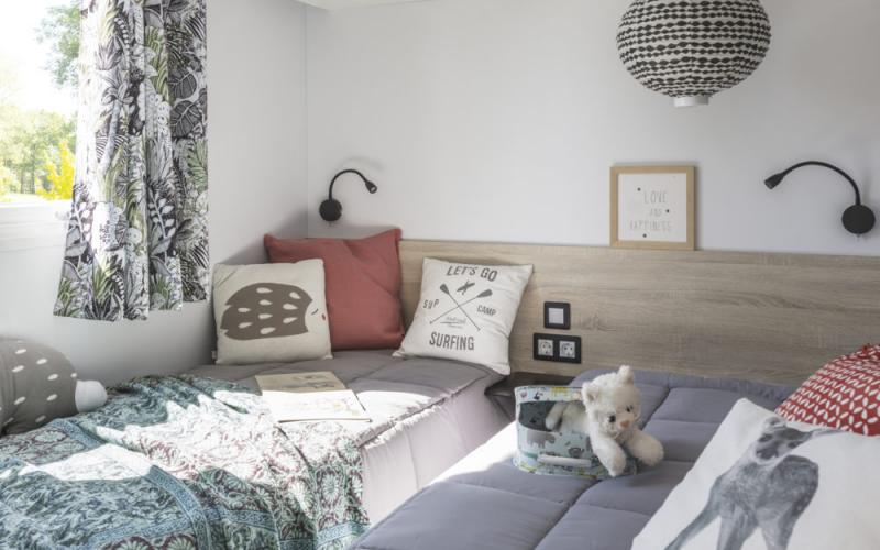 VACANCES CORAIL - chambre mobil-home en Normandie