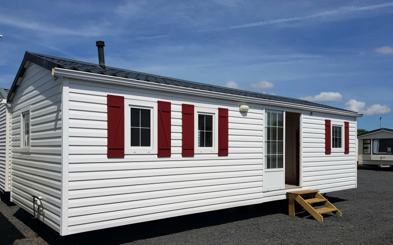 Photo extérieur mobil-home en Normandie