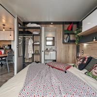 NV 142 - chambre - Vente mobil-homes neuf et occasion en Normandie