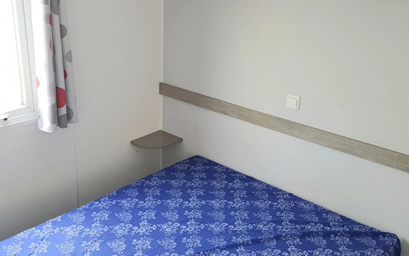 Chambre 1 mobil-home en Normandie